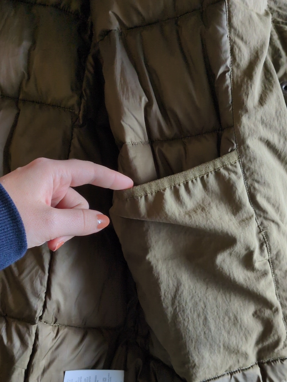 Frank & Oak Iceland Long Coat in Dark Olive - Picture 11 of 14